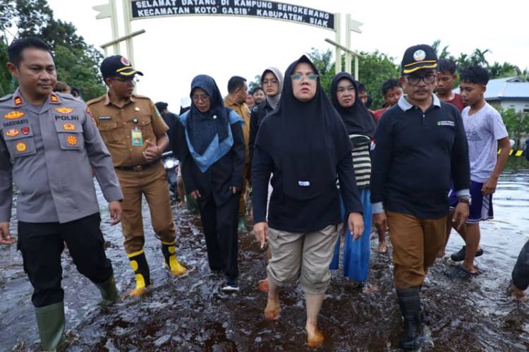 Musim Hujan, Warga Empat Kecamatan di Siak Diimbau Waspada Banjir