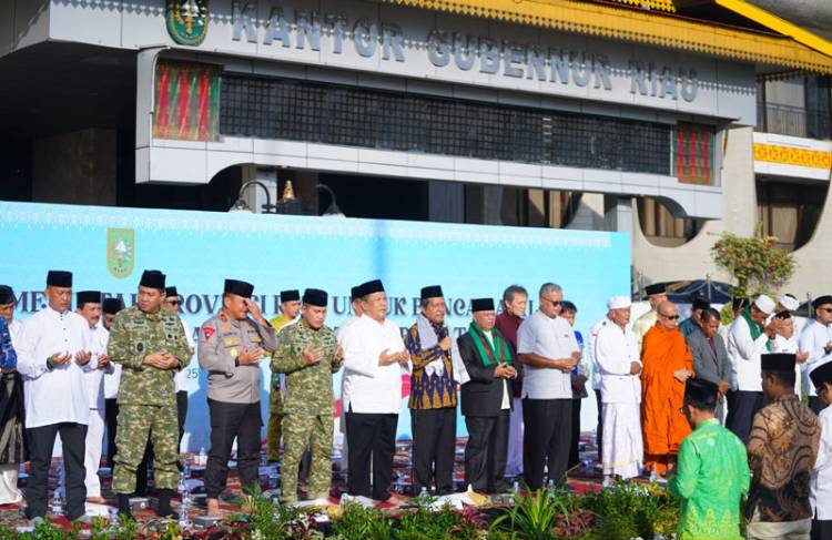 Tokoh Lintas Agama Riau Doa Bersama untuk Korban Bencana Sumatera