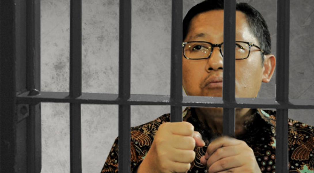 Anas Ditahan, Wartawan dan Polisi Ricuh