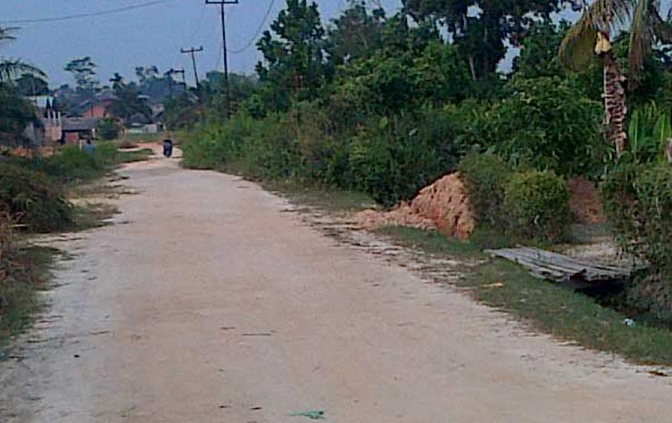 Caleg Buat Janji Pengaspalan Jalan Demi Raih Suara
