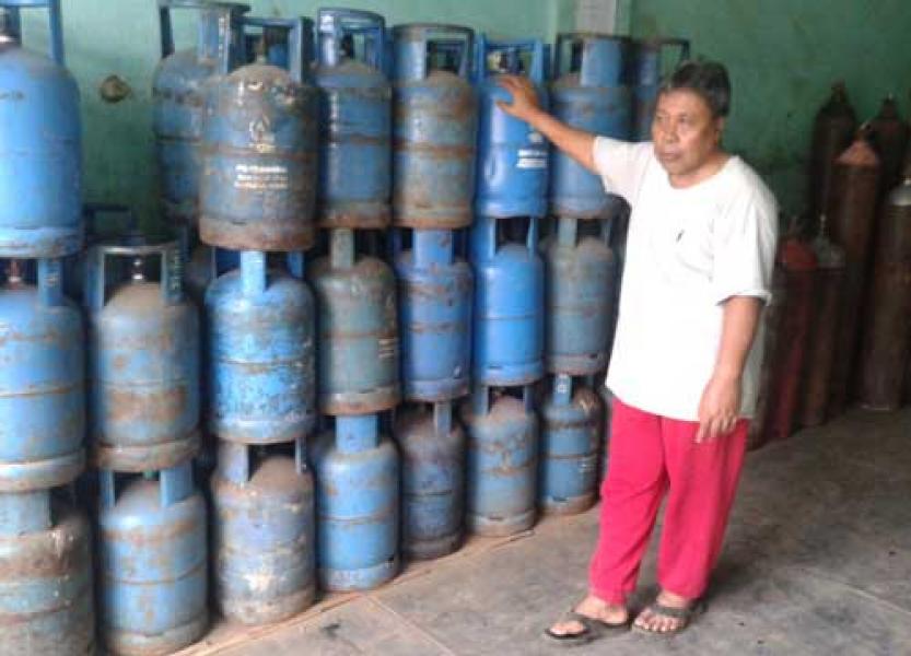 Gas Elpiji 3 dan 12Kg Langka di Pelalawan