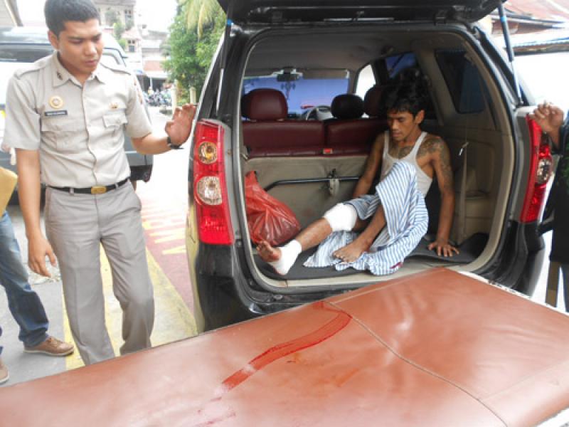 Kabur dari Lapas Pekanbaru, Napi Diringkus Sedang Nyabu