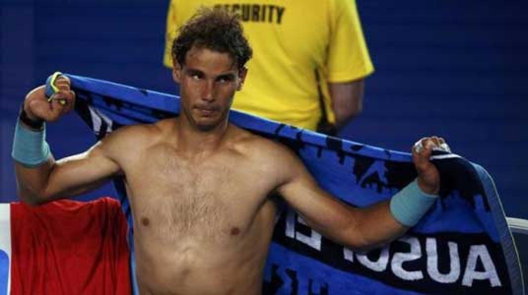 Nadal Lega Bisa Hindari Cuaca Panas di Australia