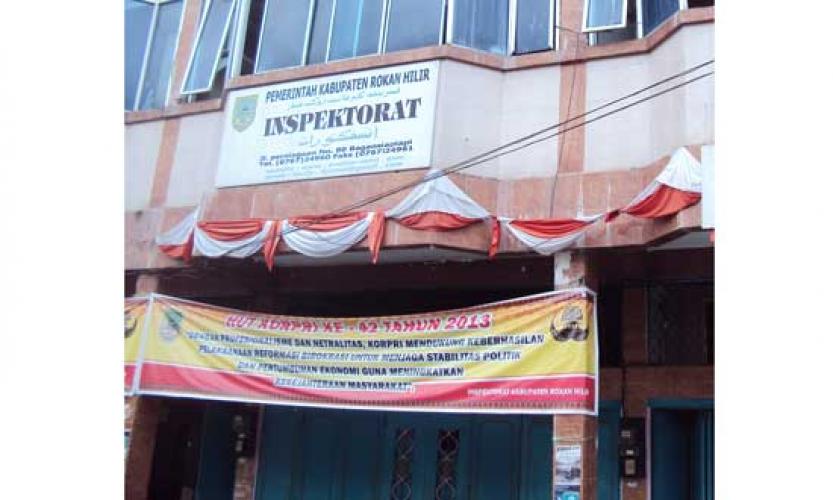 Pembayaran Tagihan Koran di Inspektorat Rohil �Disunat�