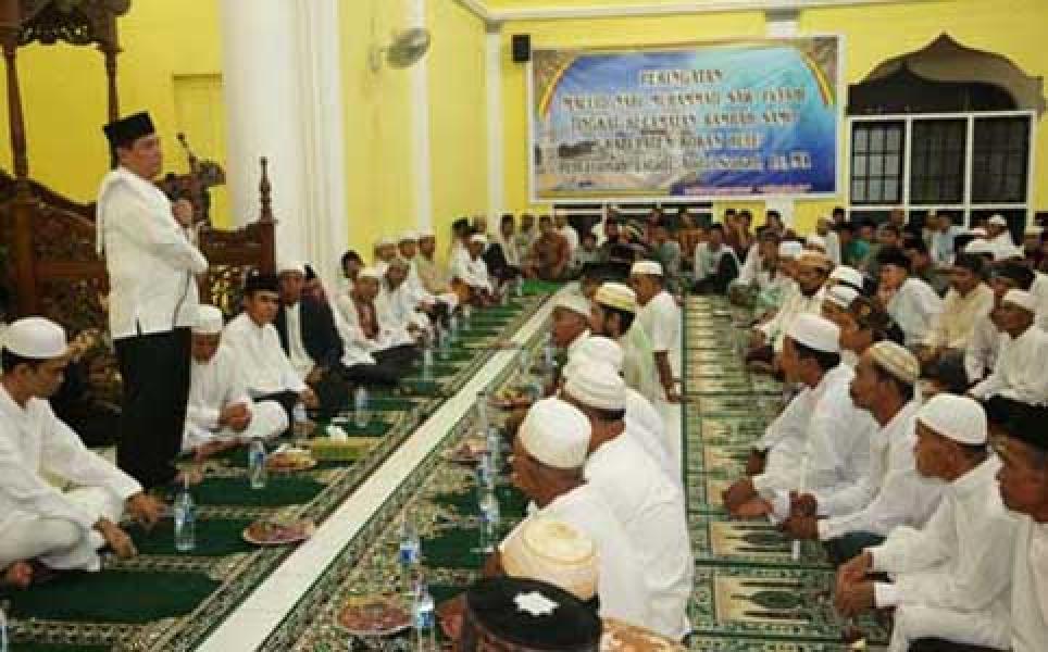 Safari Maulid di Ujung Batu Tampung Aspirasi masyarakat