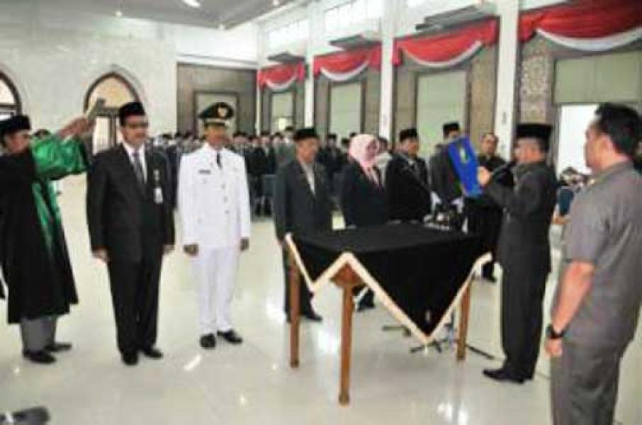 Sekda Kampar Lantik 201 Pejabat Struktural