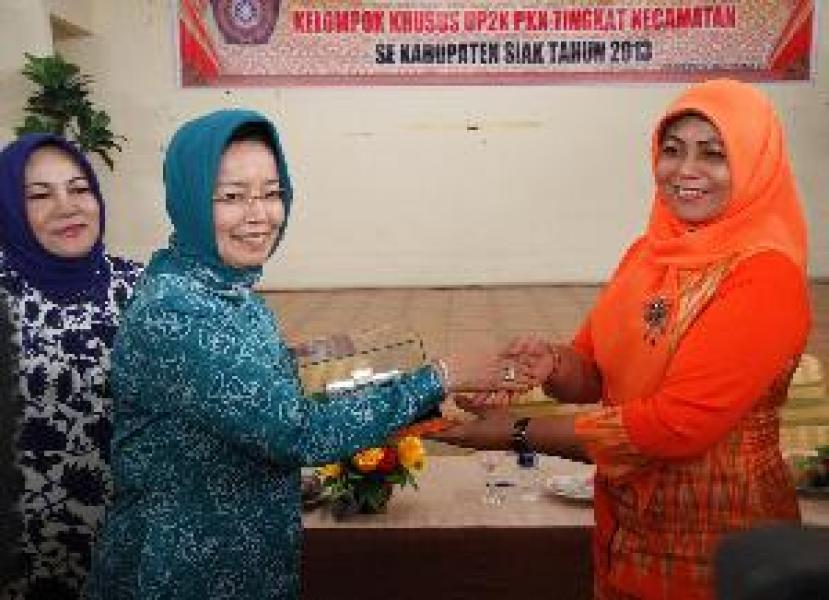TP PKK Provinsi Riau Bersilaturahmi Ke Siak    