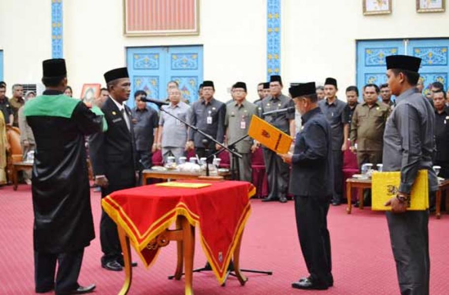 Tengku Mukhlis Dilantik Jadi Sekda Pelalawan