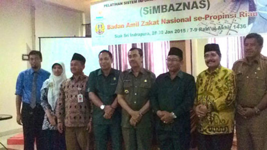 Bupati Siak Buka Bimtek Simba se Provinsi Riau
