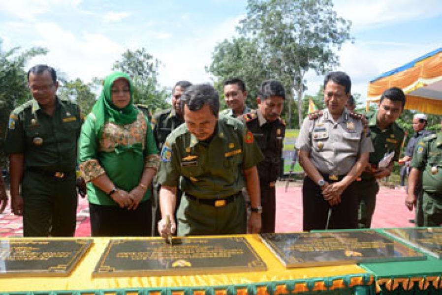 Bupati Siak Resmikan Balai Adat Melayu Perawang