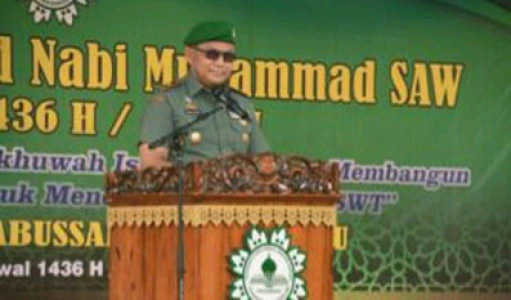 Danrem 031/WB Ajak Santri Babussalam Jangan Terpengaruh ISIS