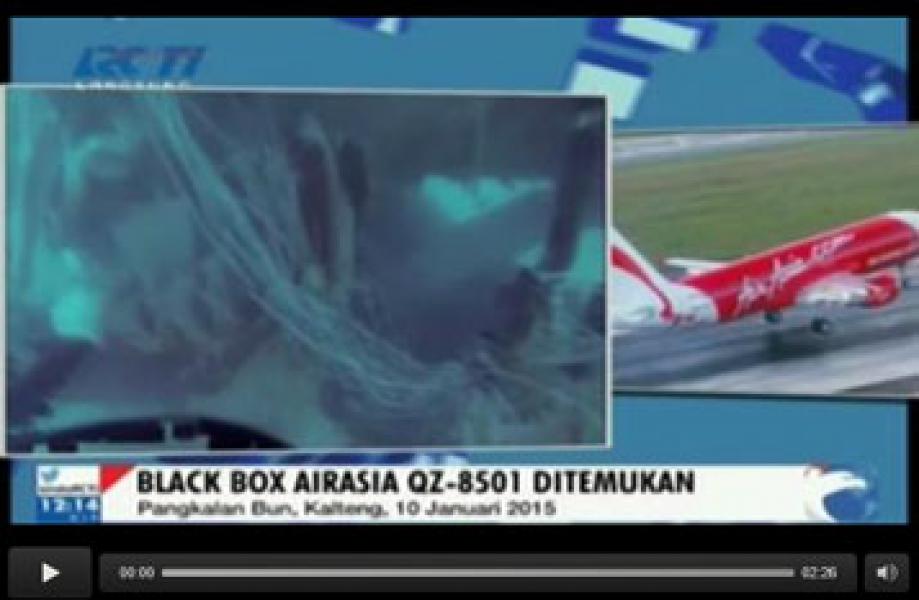 Ekor AirAsia QZ 8501 Berhasil Diangkat