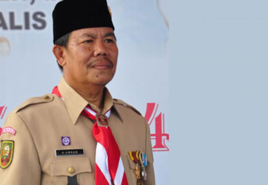 H Umran Nakhodai Kwarcab Gerakan Pramuka Bengkalis 2015-2020