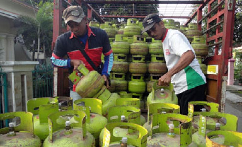 Harga Gas Elpiji 3 Kg di Bagan Siapiapi Tembus 33 Ribu