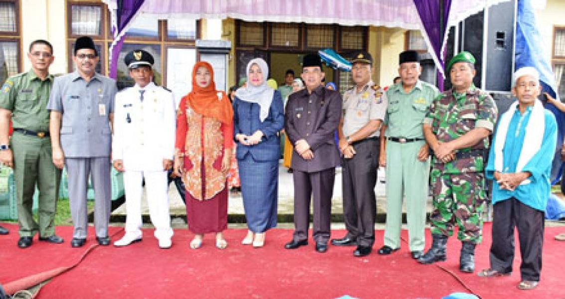 Jefry Noer Lantik Kades Sendayan Kecamatan Kampar Utara