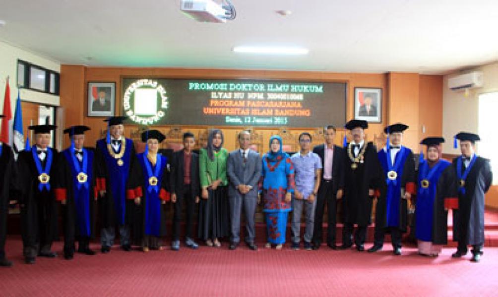 Ketua Fraksi Gabungan Nasdem Hanura DPRD Riau, Ilyas HU Raih Gelar Doktor