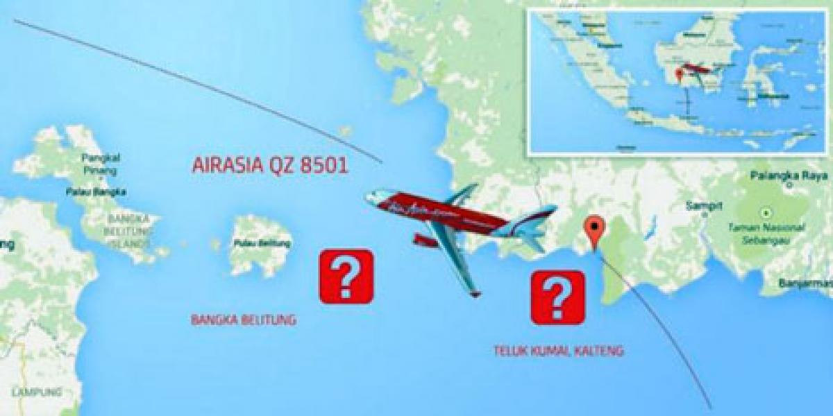 Lokasi Jatuhnya Air Asia QZ8501 Ternyata `Kuburan` Armada Perang Dunia ke II