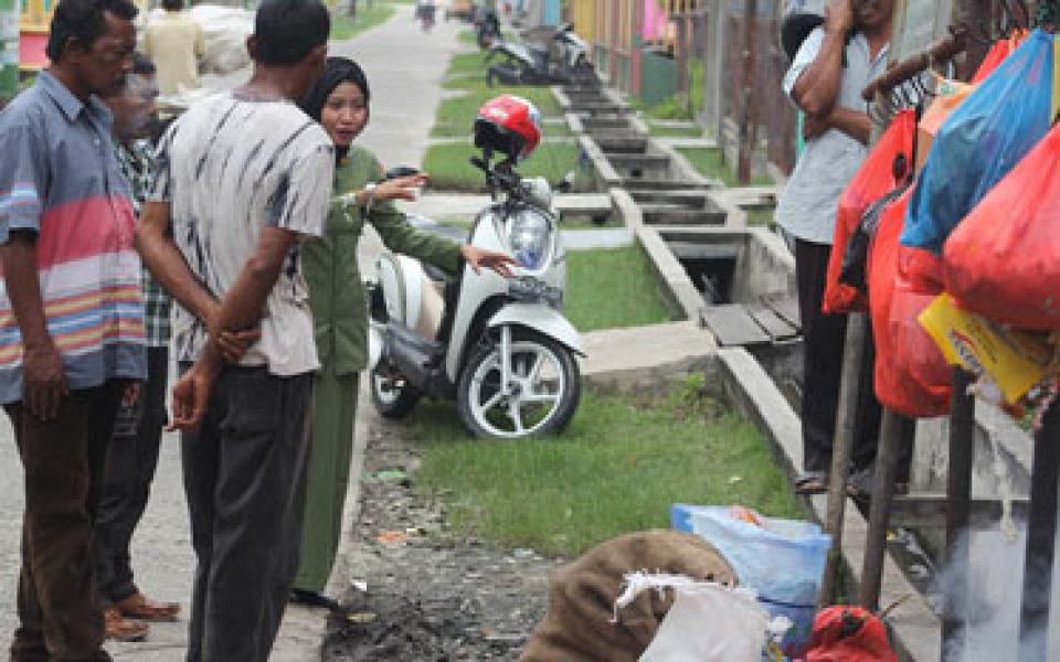 Lurah Selatpanjang Barat Peduli Sampah