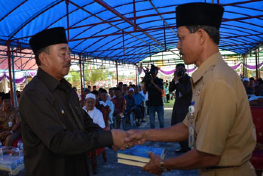 Maulid Nabi di Desa Mentayan, Bupati: Pertahankan Gotong Royong