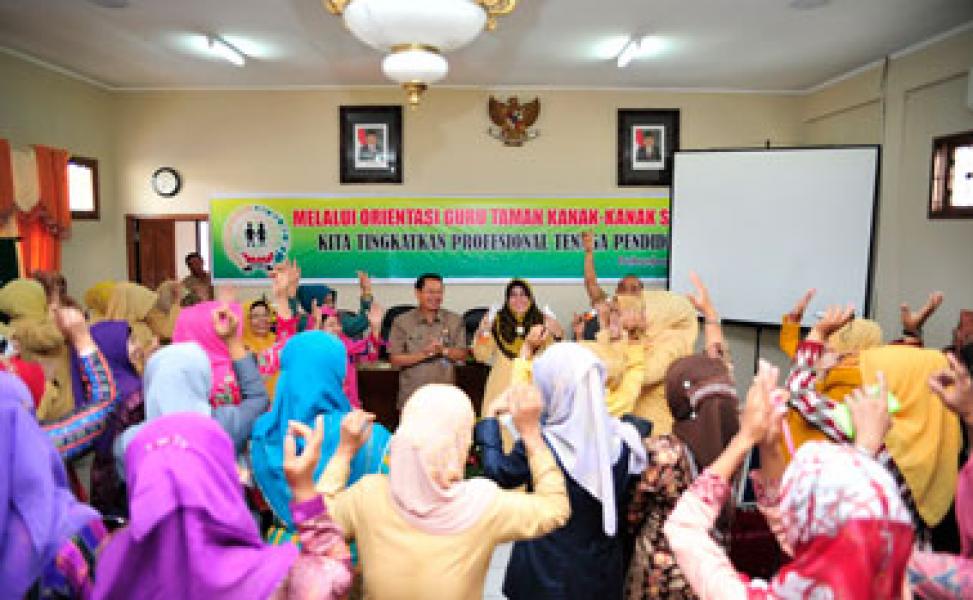Orientasi Guru Taman Kanak-Kanak se Provinsi Riau