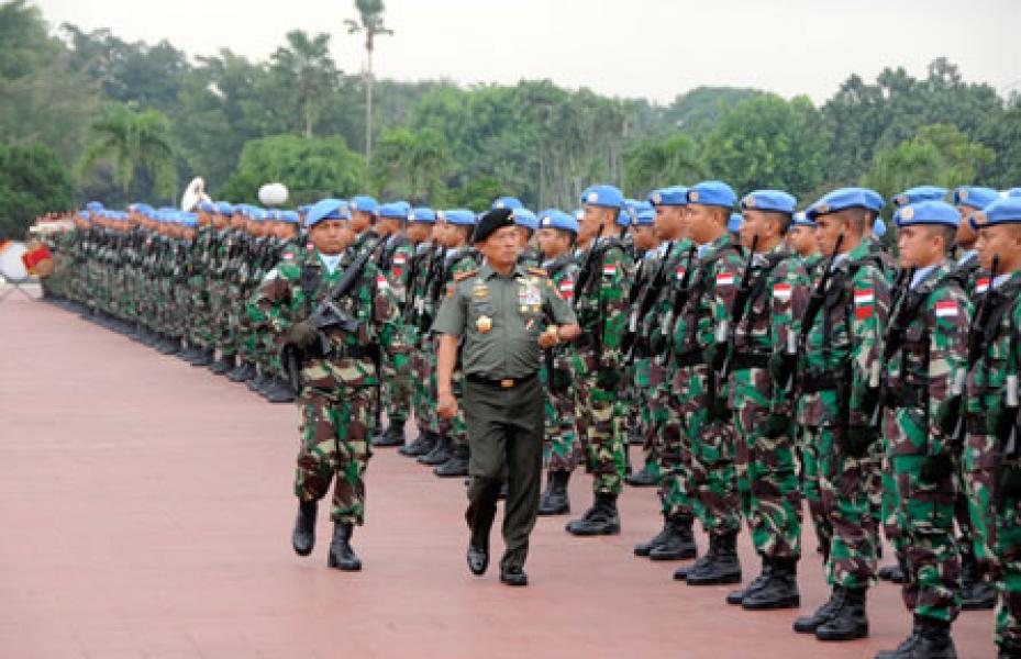 Panglima TNI Terima 175 Prajurit Satgas Kizi TNI dari Kongo
