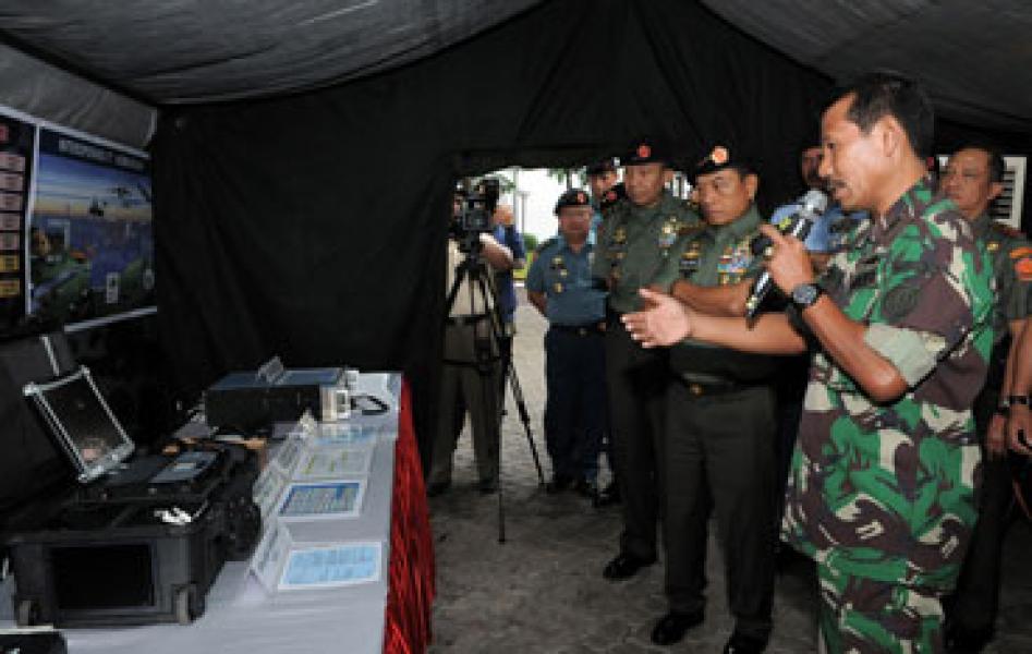 Panglima TNI Tinjau Gelar Komlek di Mabes TNI