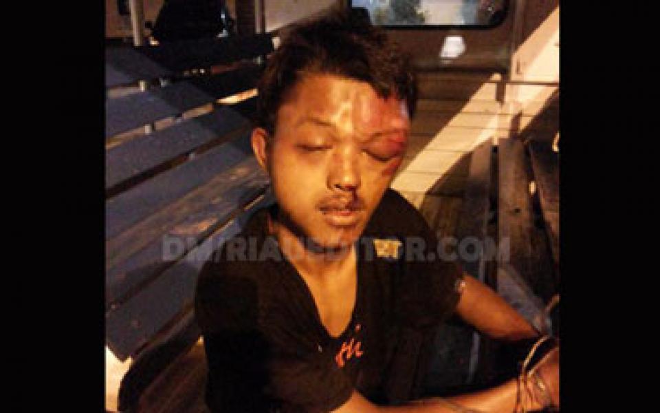 Pelaku Curanmor Babak Belur Dihajar Warga