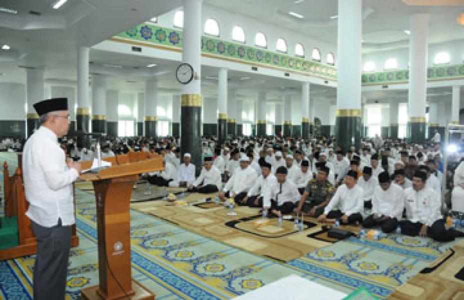 Pemprov Riau Peringati Maulid Nabi SAW di Mesji Agung Annur