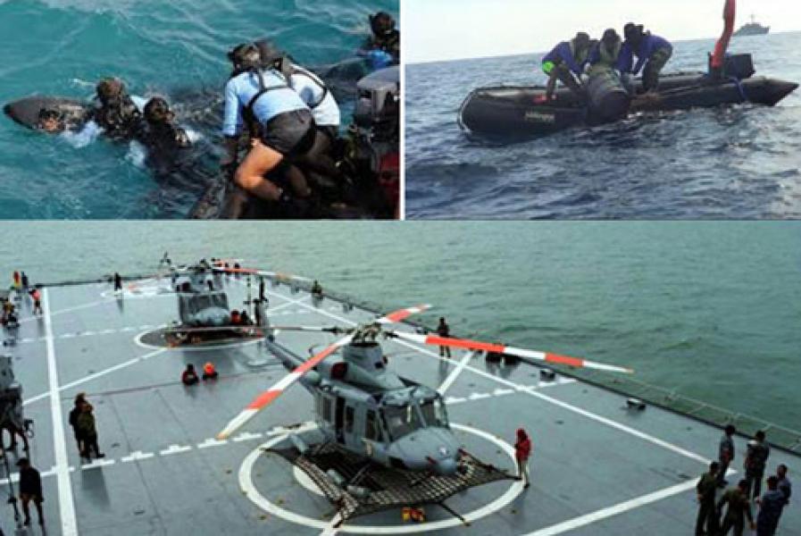 Penyelam TNI Berhasil Evakuasi 6 Jenazah dari Badan Pesawat AirAsia
