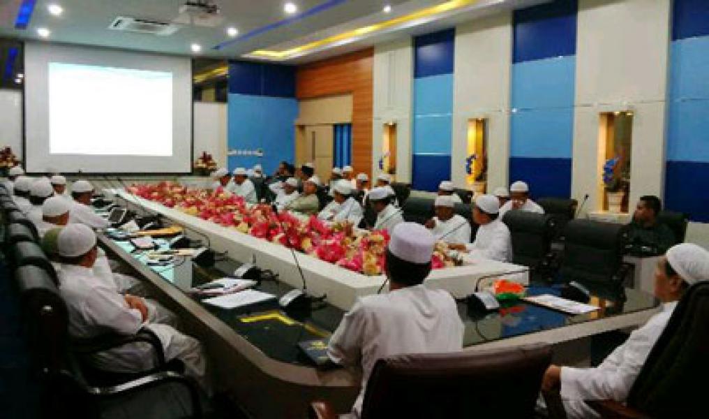 Pimpinan SKPD di Rokan Hulu Gelar Ekpos 100 Hari Rencana Kerja