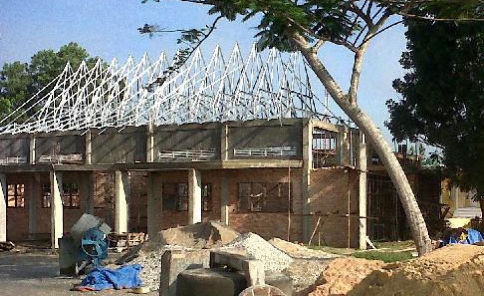 Putus Kontrak, Proyek Gedung Arsip DPRD Pelalawan Terbengkalai