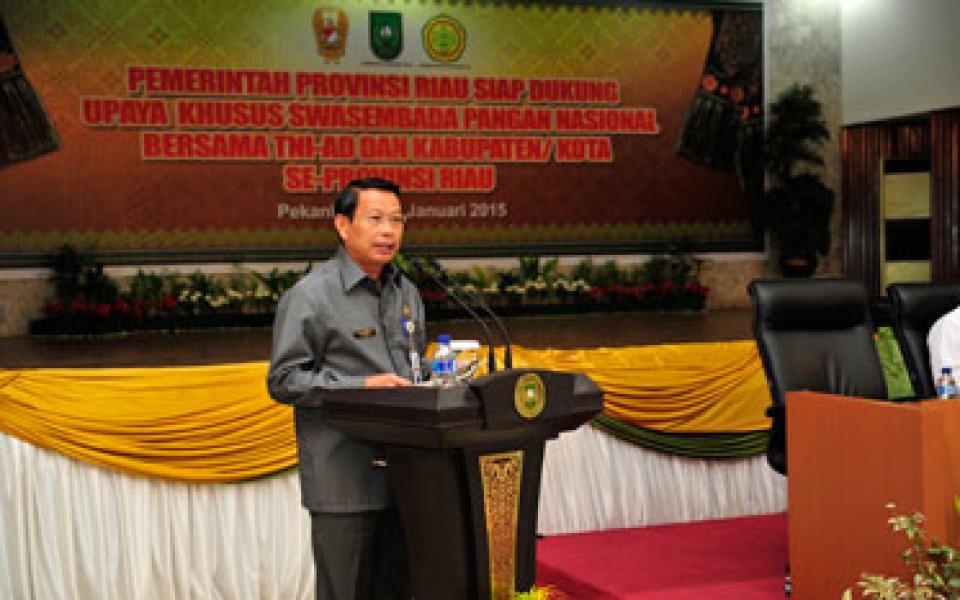Saat ini Riau Kekurangan Beras 341,736 Ton