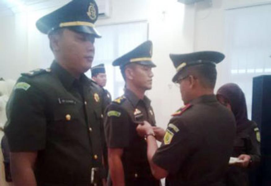 Sertijab Kasubagbin Kejari Bengkalis