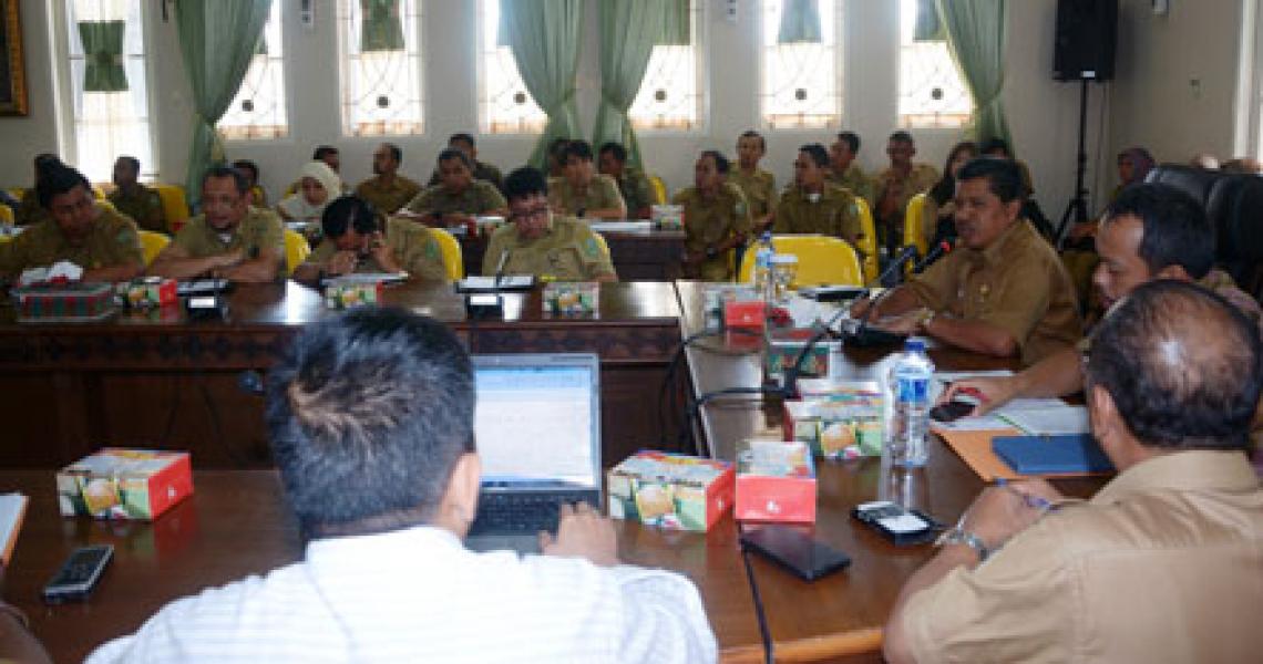 Wabub Alfedri Sebut Masih Banyak Aset Tahun 2007 Tak Terdata