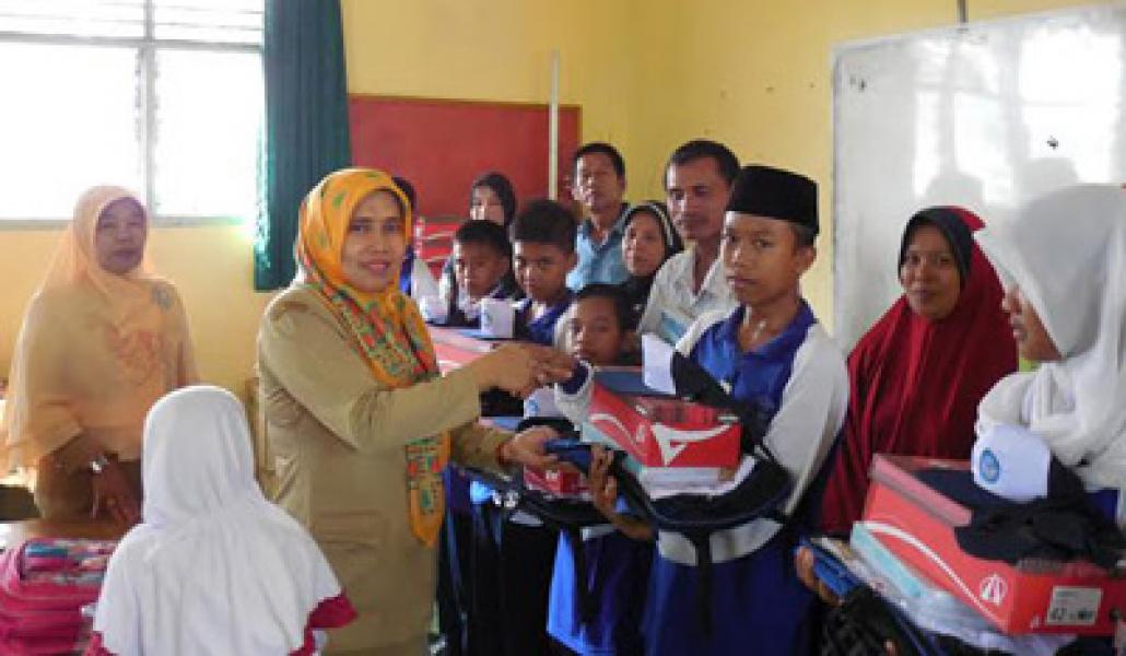 80 Siswa SMPN 7 Pekanbaru Terima BSM