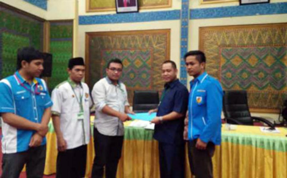 Adi Sukemi ST,MT Pimpin KNPI Pelalawan periode 2015-2020