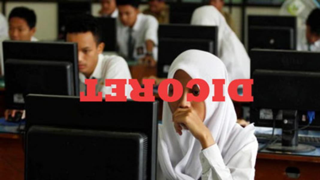 Anggaran Dicoret, Pelaksanaan UNBK Ratusan Siswa SMP dan SMA di Inhu Terancam Batal