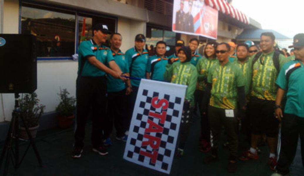 Imigrasi Gelar Jalan Santai HUT Ke 66
