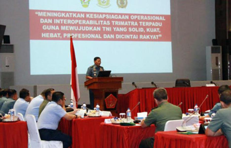 Kasum TNI Buka Rakorops dan Rakernislat TNI