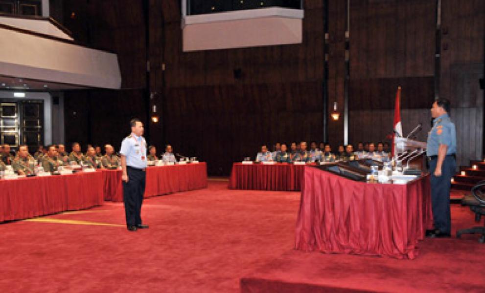 Kepala Staf Umum TNI Buka Rakor Komlek TNI