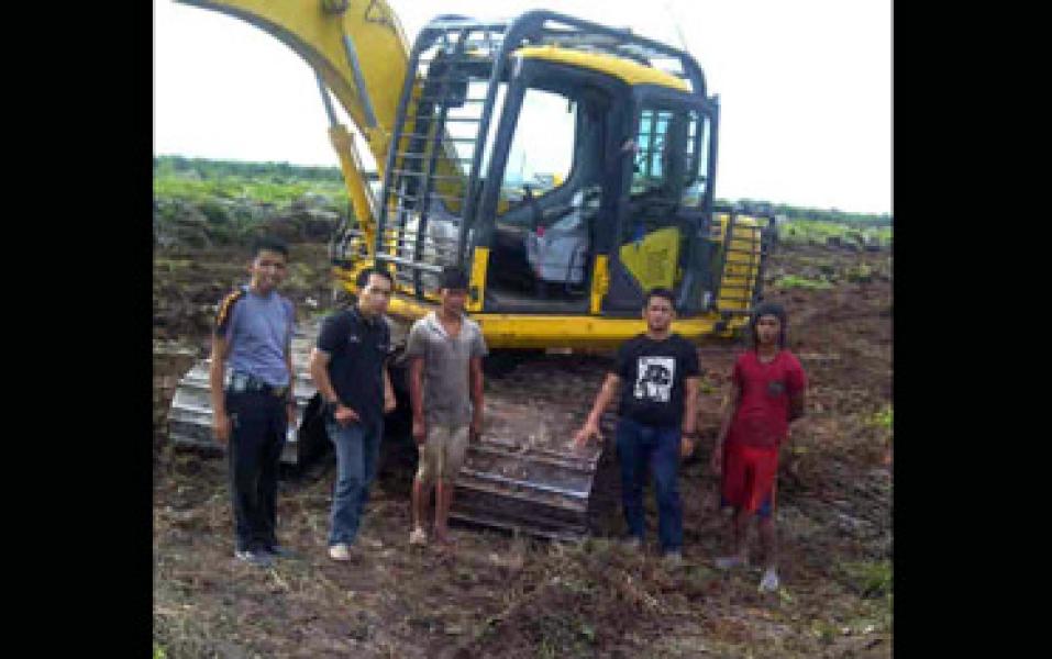 Lagi, Komputer Alat Berat Jadi Sasaran Perampok di Inhu