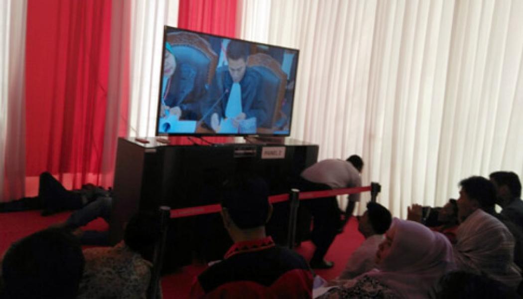 Lusa, Pembacaan Esepsi Pembelaan KPU Pelalawan Terhadap Gugatan Zukri-Anas