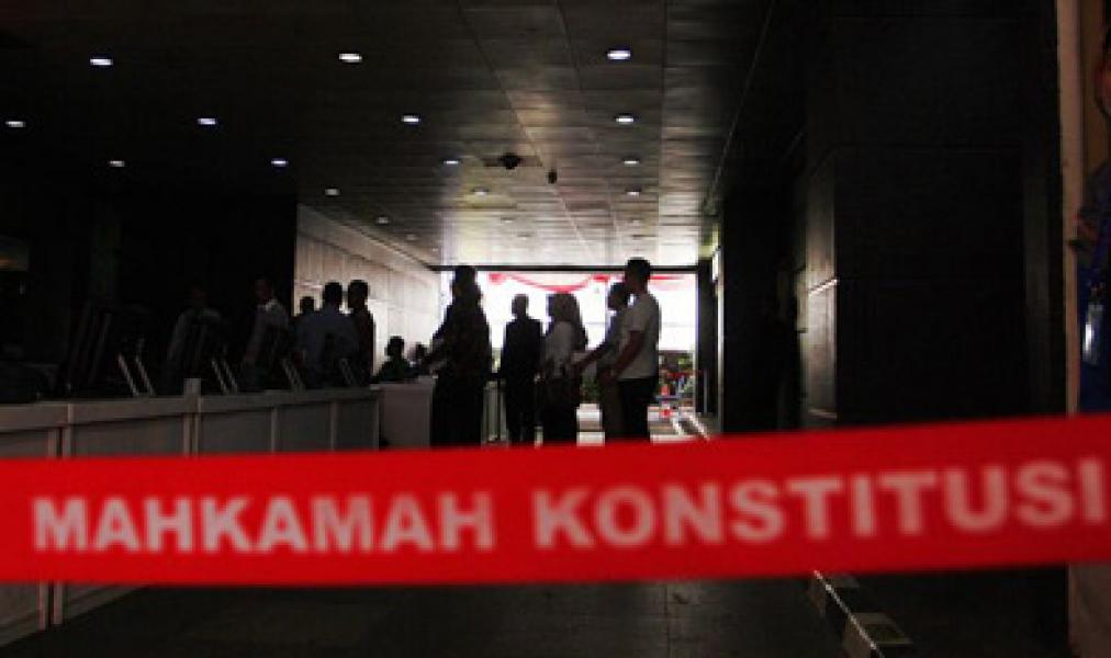 MK Tolak Gugatan Suhartono - Syahrul