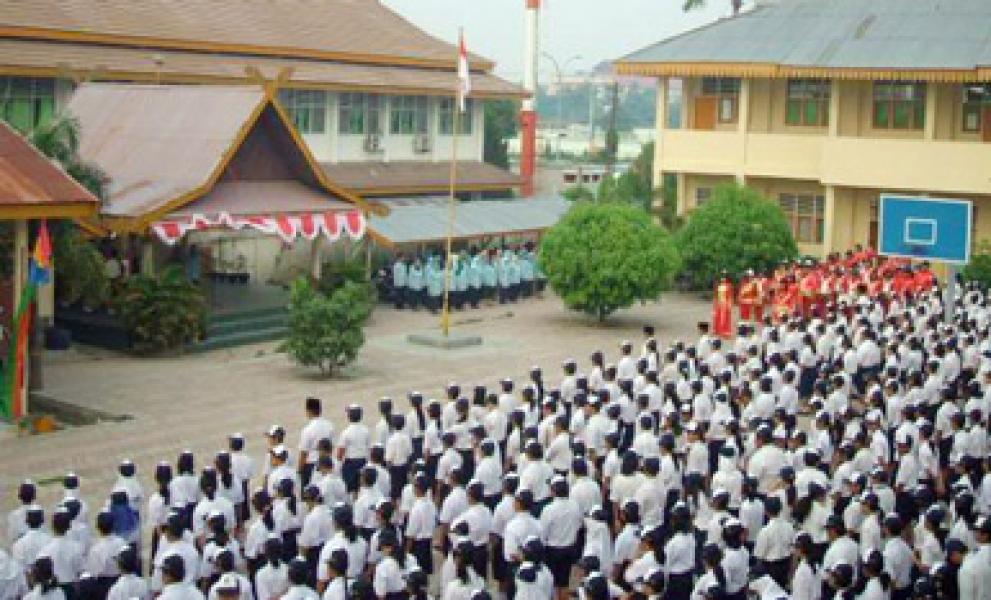 Mendikbud Kukuhkan SMPN 1 Pekanbaru Sebagai Sekolah Integritas UN