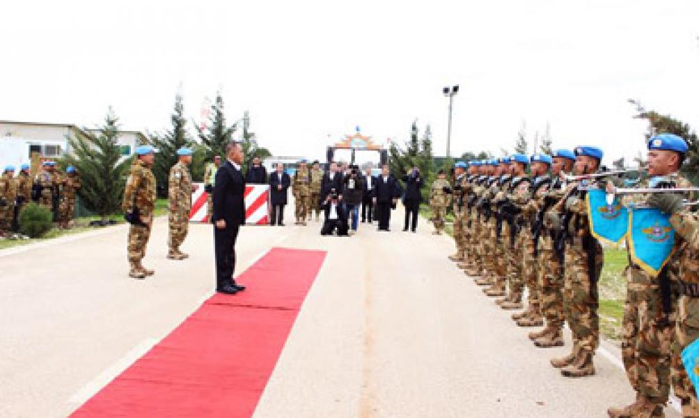 Menhan RI kunjungi Prajurit TNI Konga XXIII-J/Unifil di Lebanon