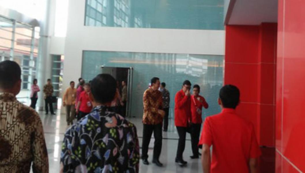 Menteri-Menteri Kabinet Kerja Hadiri Rakernas PDIP