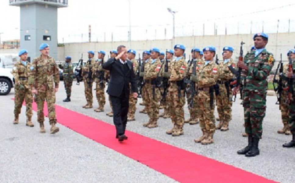 Menteri Pertahanan RI Kunjungi Kontingen Garuda Unifil di Lebanon Selatan   
