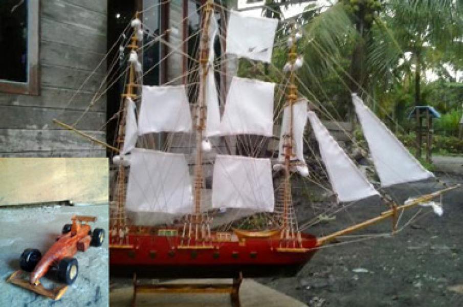 Olah Kayu Limbah, Kreatifitas Roma Patut Diacungi Jempol