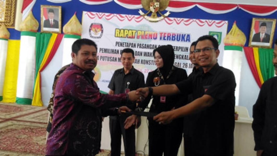 Pj Bupati Bengkalis Ucapkan Takniah dan Selamat pada Amril Mukminin dan Muhammad