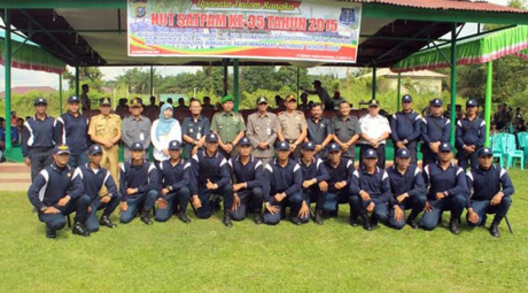 Pj Bupati H Kasiarudin Hadiri HUT Satpam ke 35 Inhu 